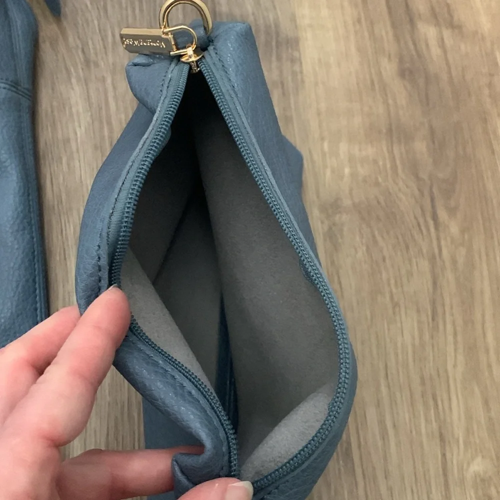 Montana West Hobo Purse, Handbag with Coin Purse. Blue